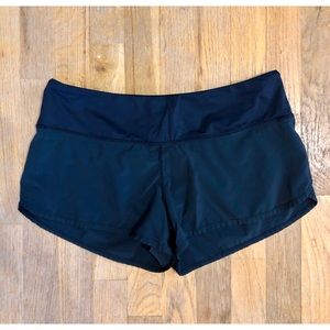 lululemon wet dry warm mid-rise shorts